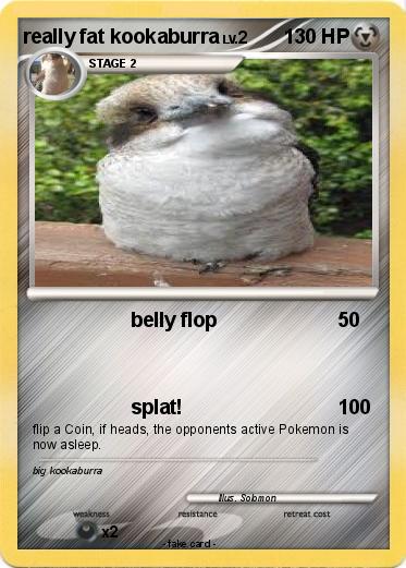 Pokemon really fat kookaburra