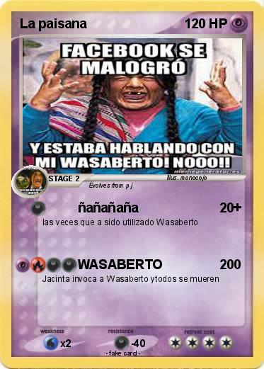 Pokemon La paisana
