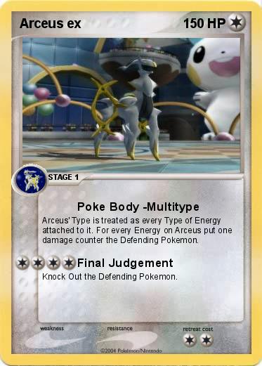 Pokemon Arceus ex