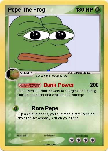 Pokemon Pepe The Frog