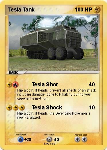 Pokemon Tesla Tank
