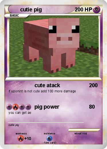 Pokemon cutie pig