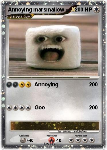 Pokemon Annoying marsmallow
