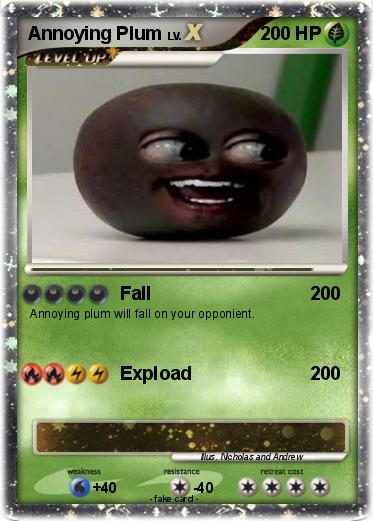 Pokemon Annoying Plum