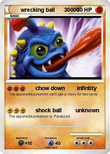 Pokemon wrecking ball      30000
