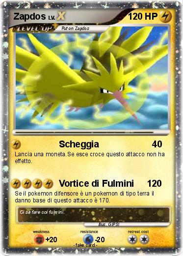 Pokemon Zapdos