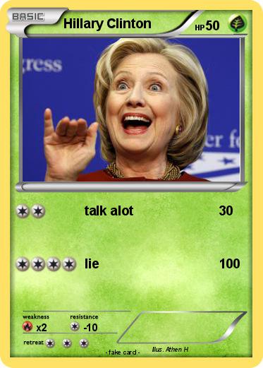 Pokemon Hillary Clinton