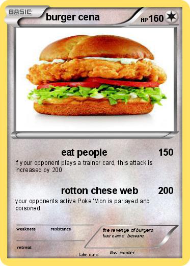 Pokemon burger cena