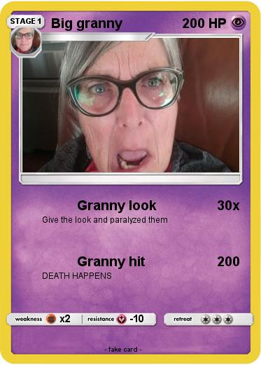 Pokemon Big granny
