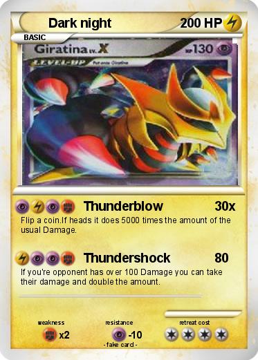 Pokemon Dark night