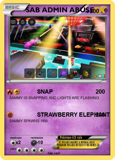 Pokemon SAB ADMIN ABUSE