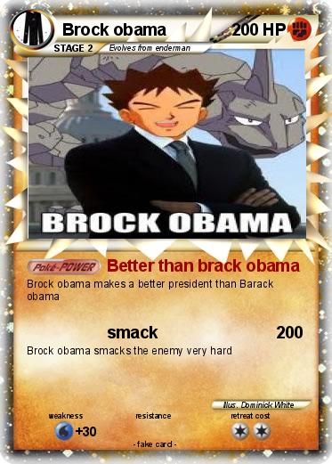 Pokemon Brock obama