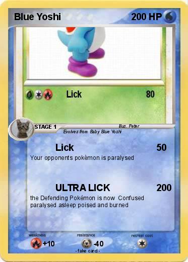 Pokemon Blue Yoshi