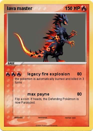 Pokemon lava master
