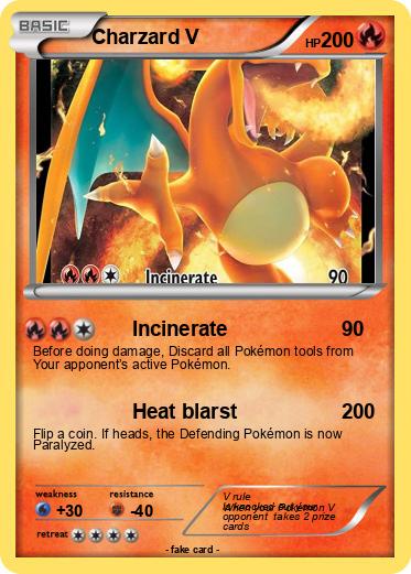 Pokemon Charzard V