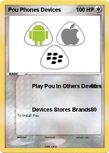 Pokemon Pou Phones Devices