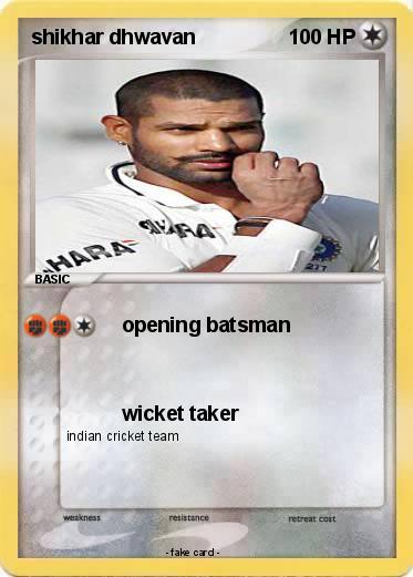 Pokemon shikhar dhwavan