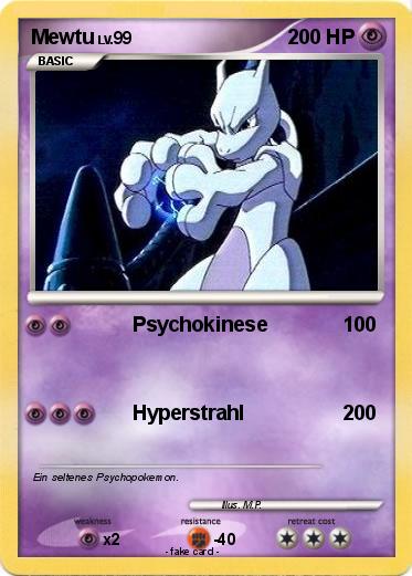 Pokemon Mewtu