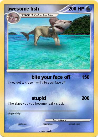 Pokemon awesome fish