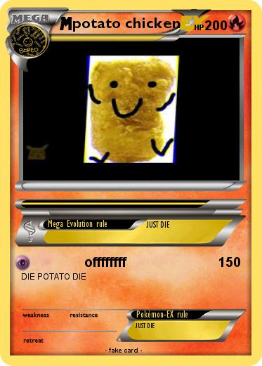 Pokemon potato chicken