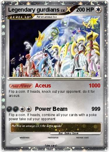 Pokemon Legendary gurdians