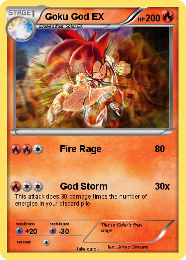 Pokemon Goku God EX