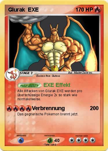 Pokemon Glurak  EXE