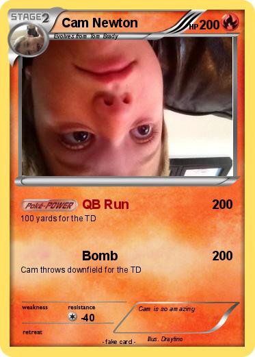 Pokemon Cam Newton