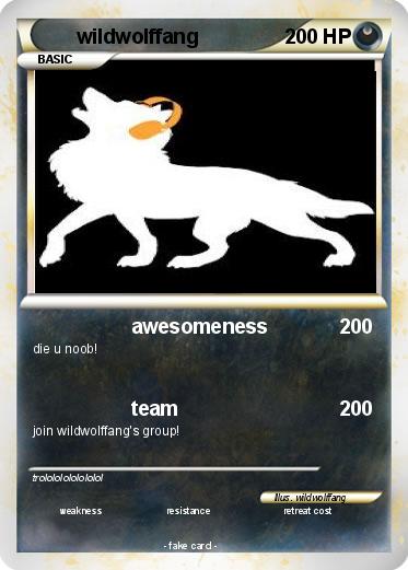 Pokemon wildwolffang