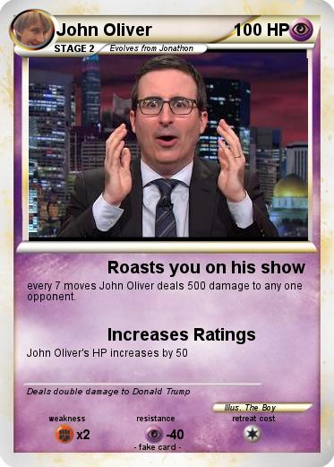 Pokemon John Oliver