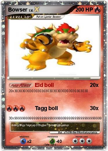 Pokemon Bowser