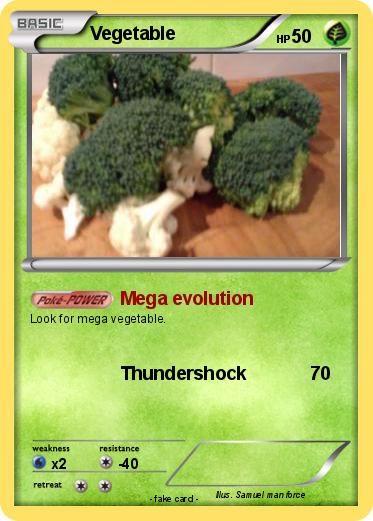 Pokemon Vegetable