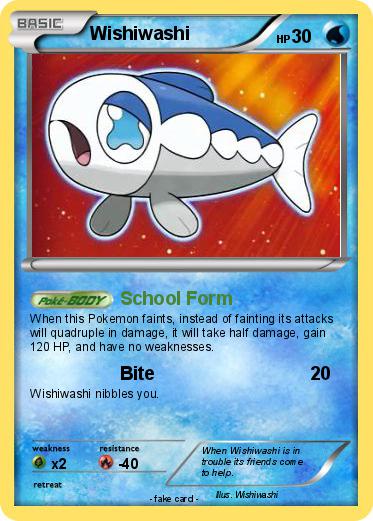 Pokemon Wishiwashi