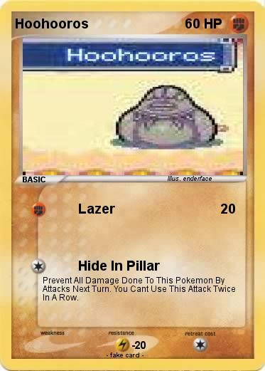 Pokemon Hoohooros