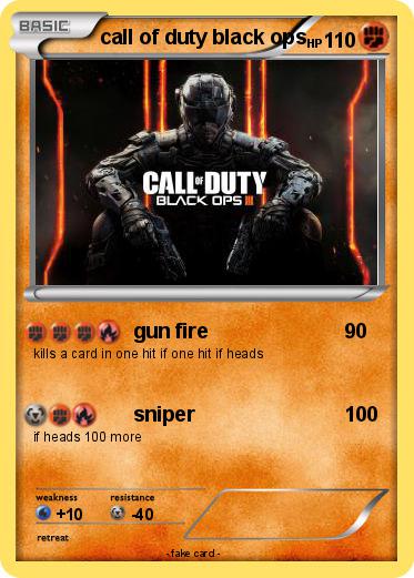 Pokemon call of duty black ops