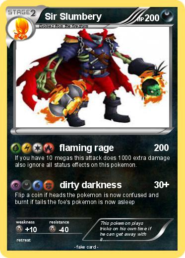 Pokemon Sir Slumbery