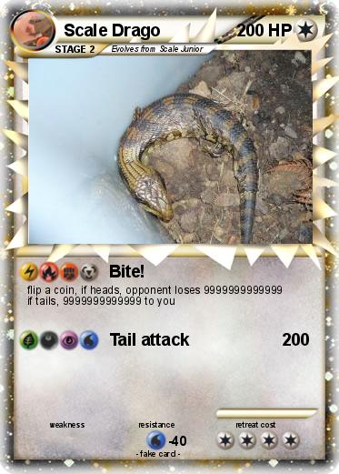 Pokemon Scale Drago