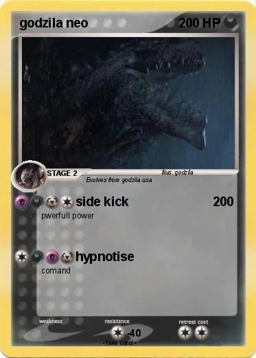 Pokemon godzila neo