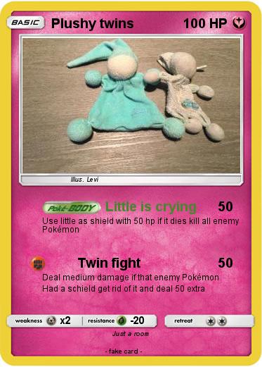 Pokemon Plushy twins
