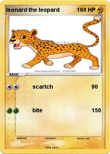 Pokemon leonard the leopard