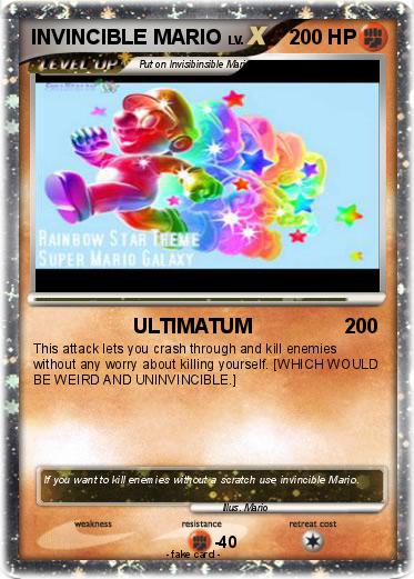 Pokemon INVINCIBLE MARIO