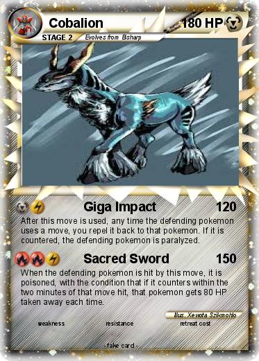 Pokemon Cobalion