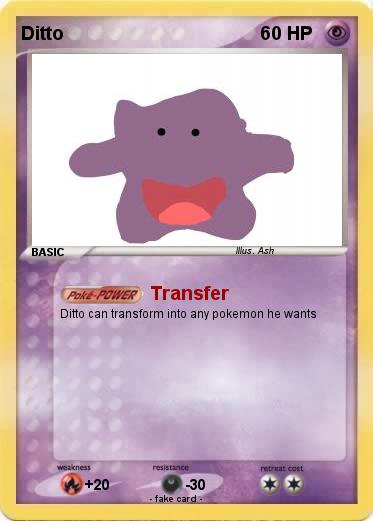 Pokemon Ditto