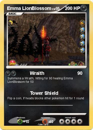 Pokemon Emma LionBlossom