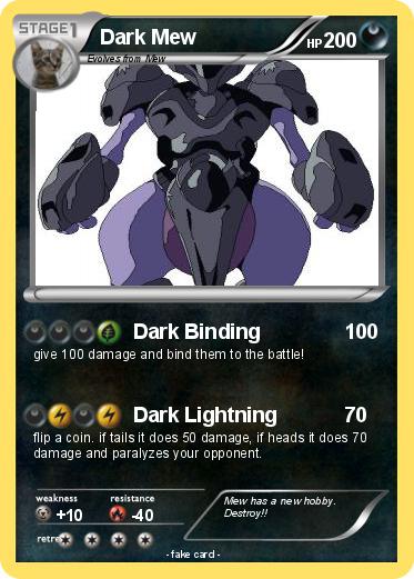 Pokemon Dark Mew