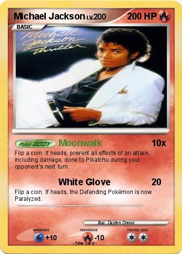 Pokemon Michael Jackson