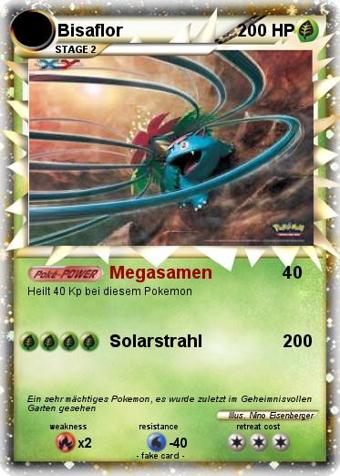 Pokemon Bisaflor