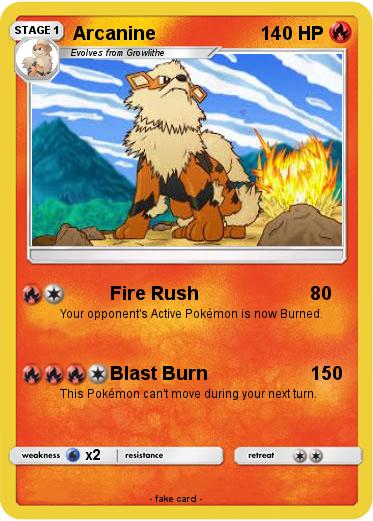 Pokemon Arcanine