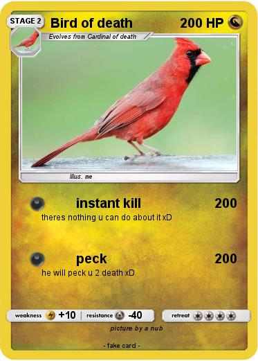 Pokemon Bird of death
