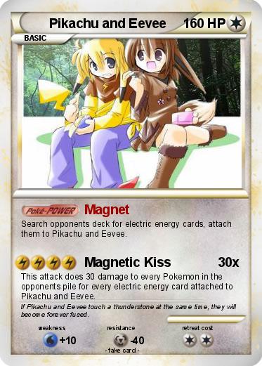 Pokemon Pikachu and Eevee